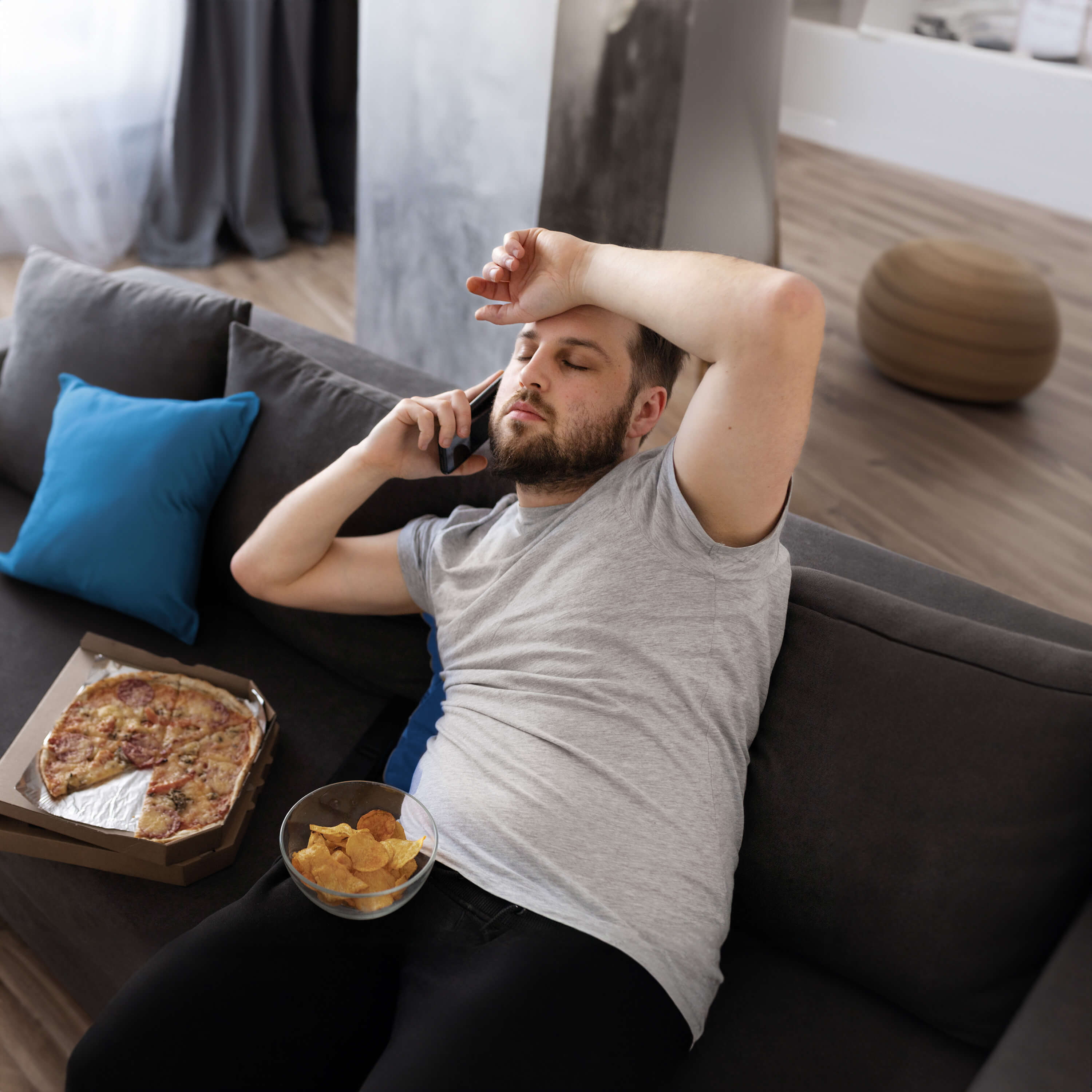 Je me sens somnolent ou fatigué après avoir mangé